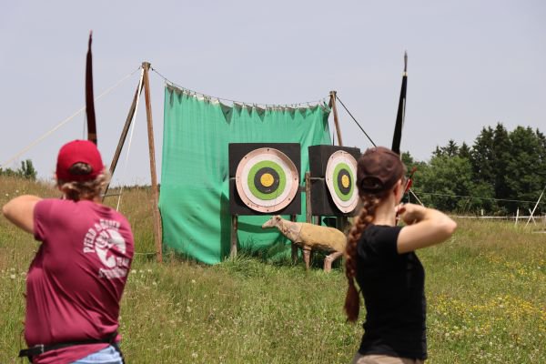 Training draußen